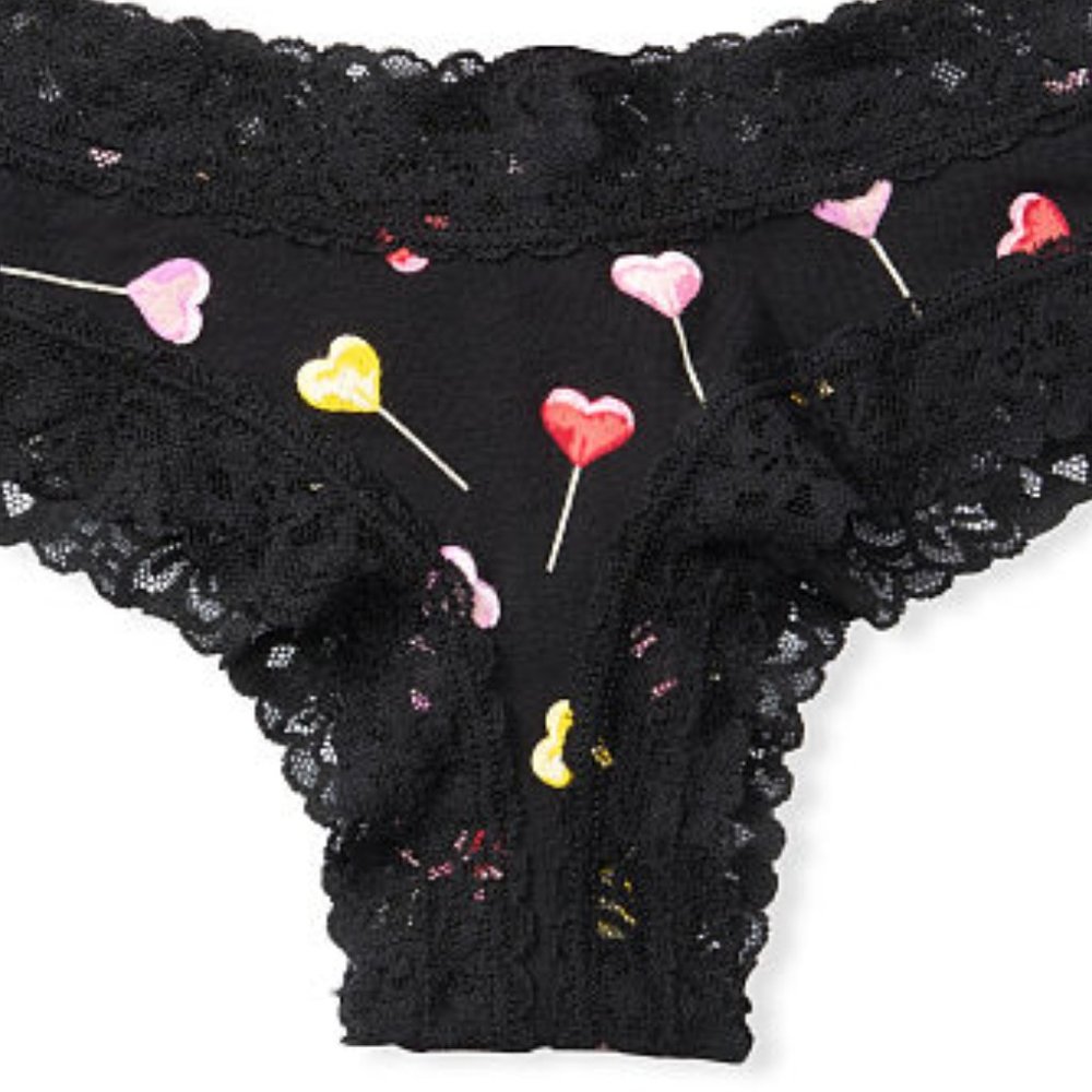 Last One! Hearts 💗Cheeky VS L NWT Lollipop Hearts - Picture 11 of 15